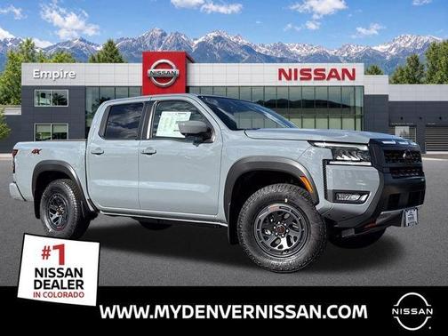 Boulder Gray Pearl 2026 Nissan Frontier PRO-4X