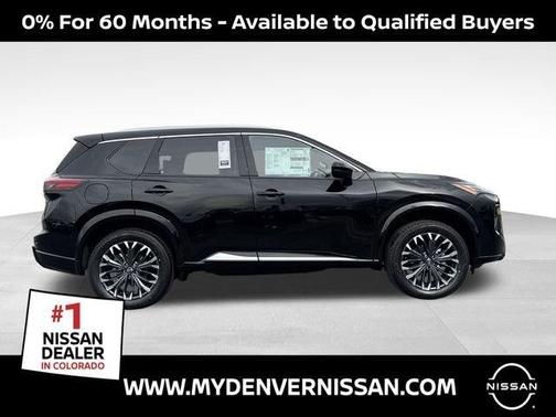 Black 2026 Nissan Rogue Platinum
