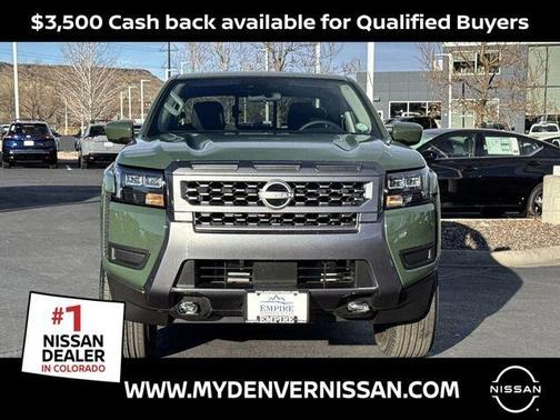 Green 2026 Nissan Frontier SV