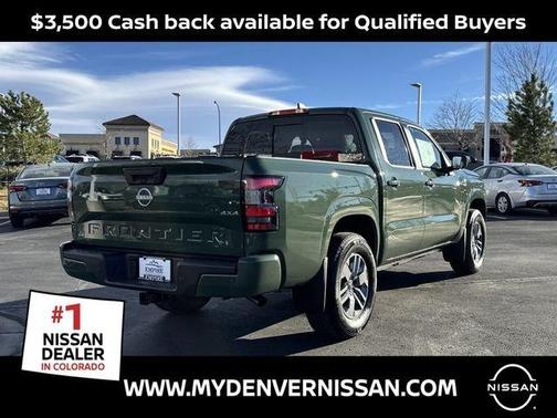 Green 2026 Nissan Frontier SV