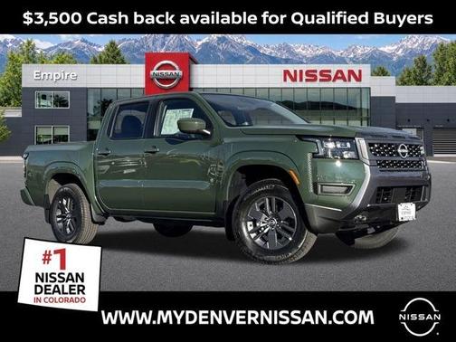 Green 2026 Nissan Frontier SV