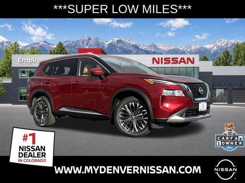 Scarlet Ember 2023 Nissan Rogue Platinum