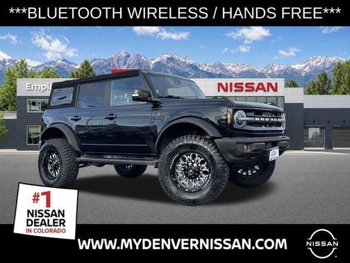 Shadow Black 2021 Ford Bronco Outer Banks