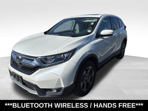 White 2018 Honda CR-V EX