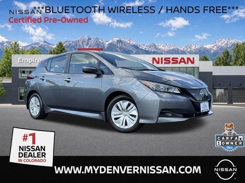 Gun Metallic 2024 Nissan Leaf S
