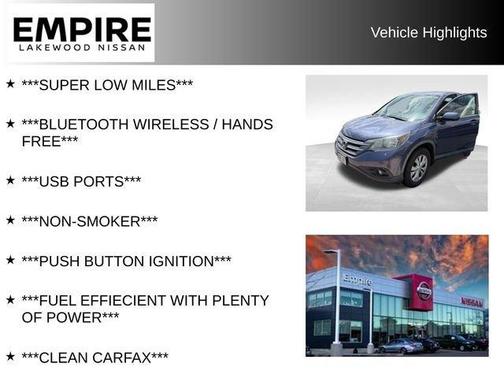 Mountain Air Metallic 2013 Honda CR-V EX