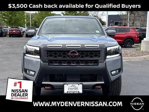 Boulder Gray Metallic 2026 Nissan Frontier PRO-4X
