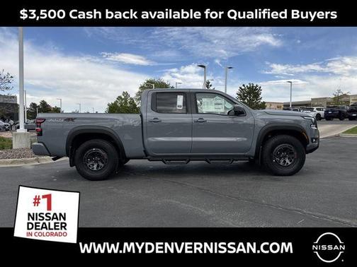 Boulder Gray Metallic 2026 Nissan Frontier PRO-4X