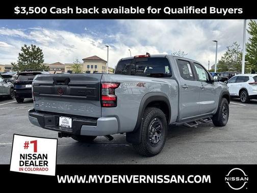 Boulder Gray Metallic 2026 Nissan Frontier PRO-4X