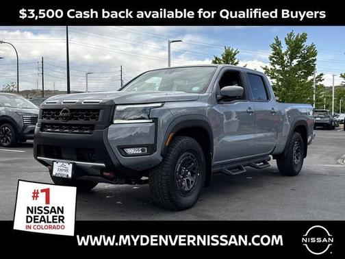 Boulder Gray Metallic 2026 Nissan Frontier PRO-4X