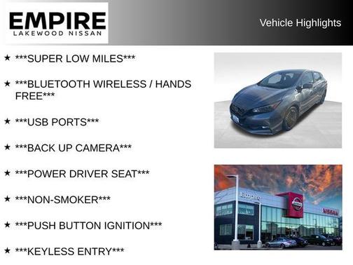 Gun Metallic 2024 Nissan Leaf SV PLUS