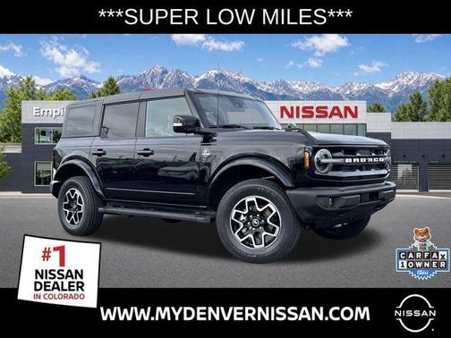 Shadow Black 2022 Ford Bronco Outer Banks
