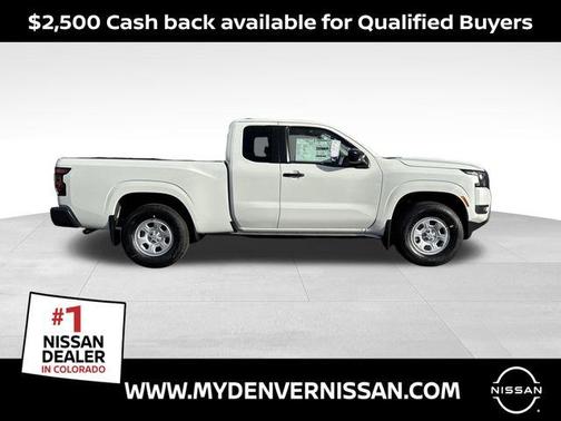 Glacier White 2026 Nissan Frontier S