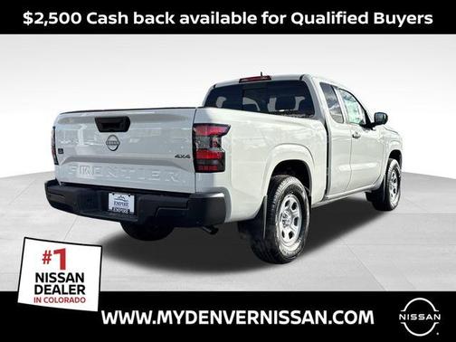 Glacier White 2026 Nissan Frontier S