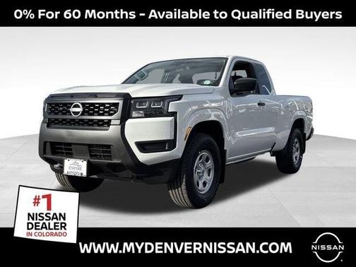 Glacier White 2026 Nissan Frontier S