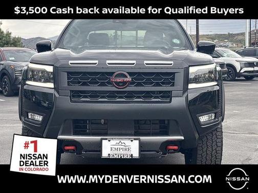 Black 2026 Nissan Frontier PRO-4X