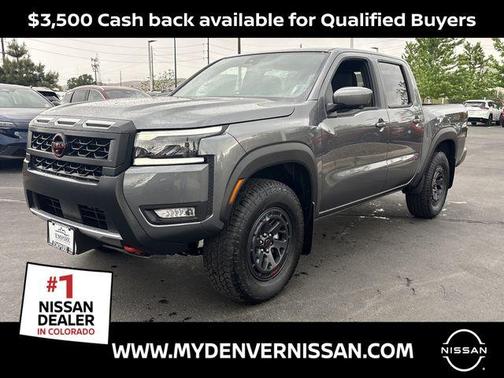 Gun Metallic 2026 Nissan Frontier PRO-4X