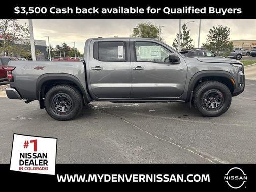 Gun Metallic 2026 Nissan Frontier PRO-4X
