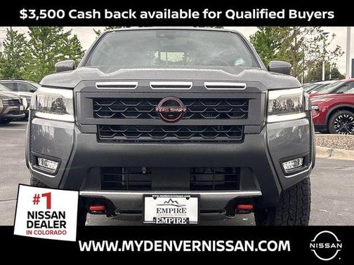 Gun Metallic 2026 Nissan Frontier PRO-4X
