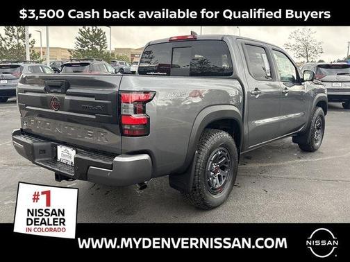 Gun Metallic 2026 Nissan Frontier PRO-4X