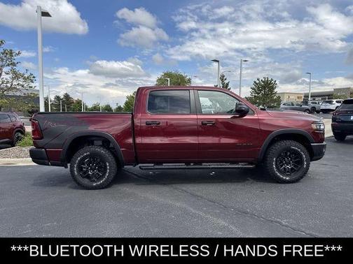 Delmonico Red Pearlcoat 2025 RAM 1500 Rebel