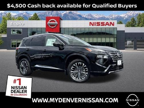 Super Black 2026 Nissan Rogue Platinum