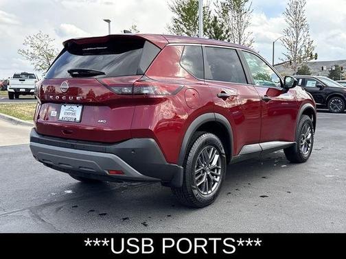 Scarlet Ember 2023 Nissan Rogue S