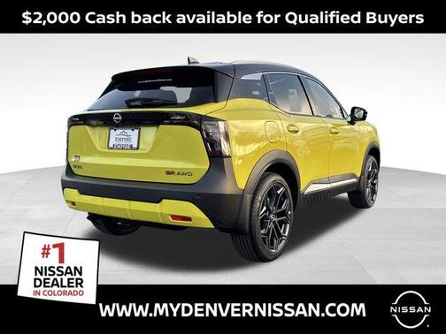 2t Ylw Blk Roof 2026 Nissan Kicks SR