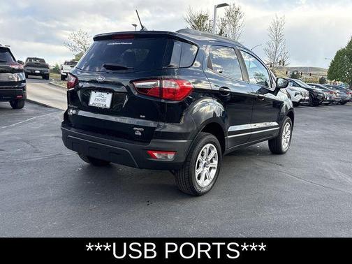 Shadow Black 2021 Ford EcoSport SE