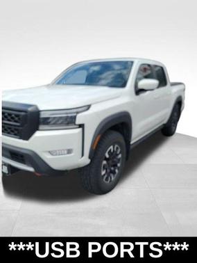 Glacier White 2023 Nissan Frontier PRO-4X