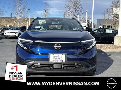 Deep Ocean Blue 2026 Nissan Leaf PLATINUM+