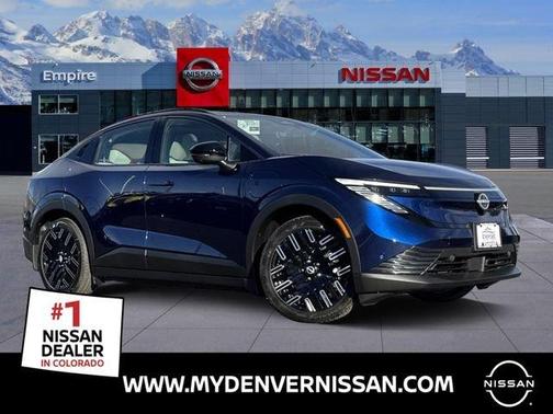 Deep Ocean Blue 2026 Nissan Leaf PLATINUM+