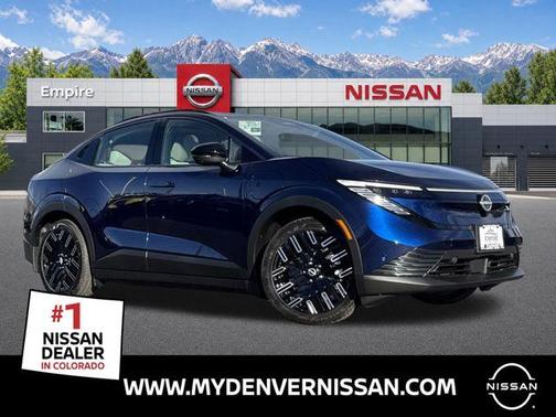 Deep Ocean Blue 2026 Nissan Leaf PLATINUM+