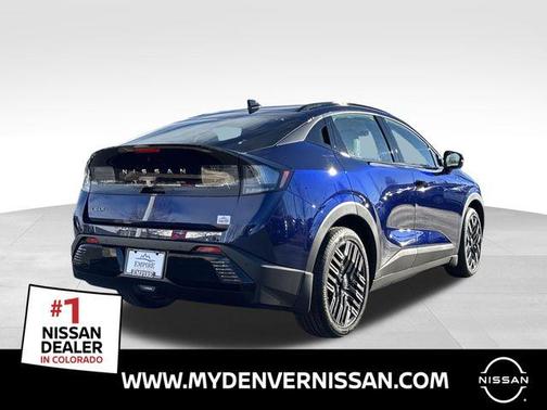 Deep Ocean Blue 2026 Nissan Leaf PLATINUM+