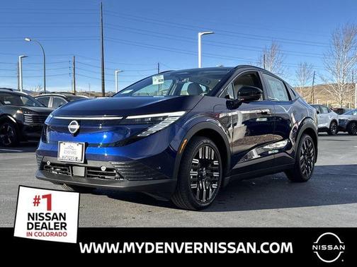 Deep Ocean Blue 2026 Nissan Leaf PLATINUM+