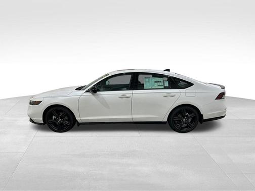 Platinum White Pearl 2026 Honda Accord Hybrid Sport-L
