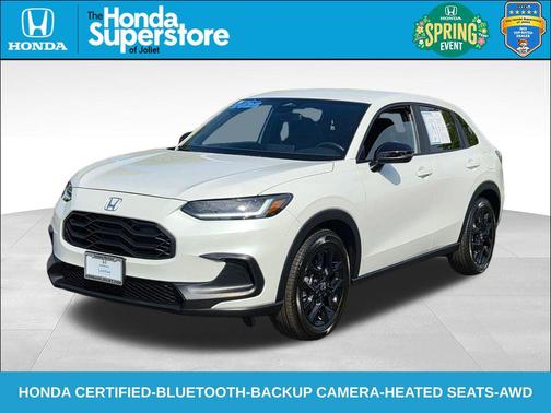 Platinum White Pearl 2025 Honda HR-V Sport