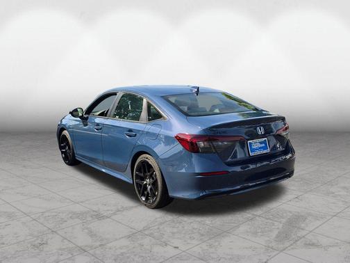 Blue 2026 Honda Civic Hybrid Sport