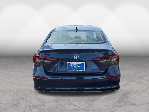 Blue 2026 Honda Civic Hybrid Sport
