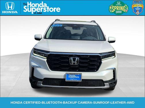 Platinum White Pearl 2023 Honda Pilot Elite