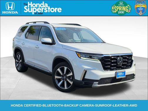 Platinum White Pearl 2023 Honda Pilot Elite