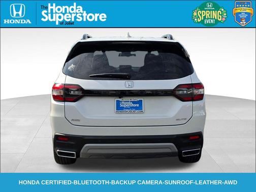Platinum White Pearl 2023 Honda Pilot Elite