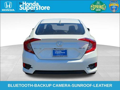 Taffeta White 2017 Honda Civic Touring