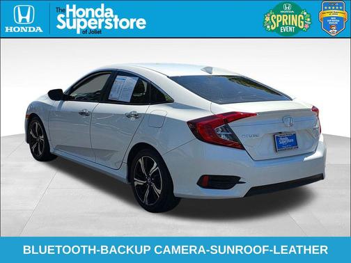 Taffeta White 2017 Honda Civic Touring