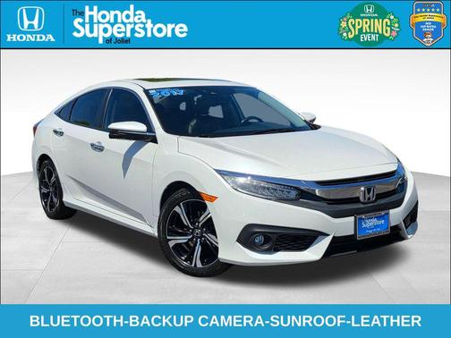 Taffeta White 2017 Honda Civic Touring