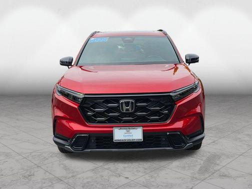 Radiant Red Metallic 2025 Honda CR-V Hybrid Sport AWD