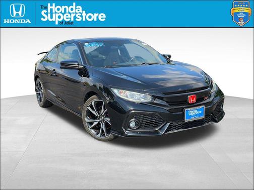 Black 2017 Honda Civic Si