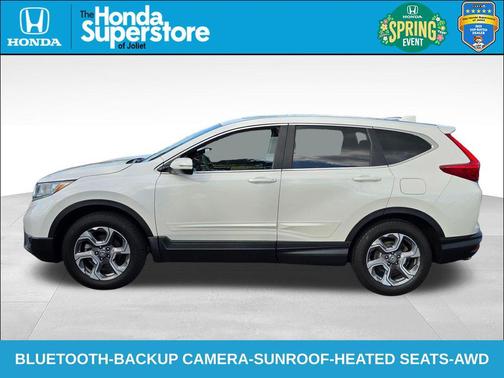 White Diamond Pearl 2017 Honda CR-V EX
