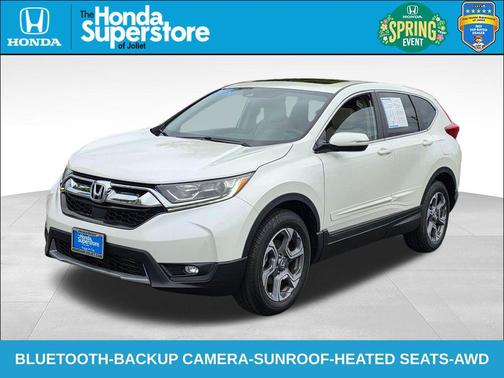 White Diamond Pearl 2017 Honda CR-V EX
