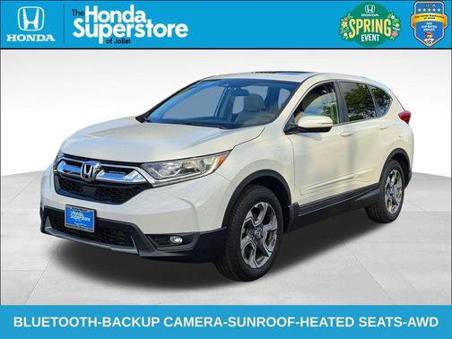 White Diamond Pearl 2017 Honda CR-V EX